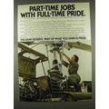1978 U.S. Army Reserve Ad - Full-Time Pride