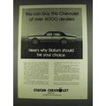 1978 Statum Chevrolet Ad - Buy at Over 6000 Dealers