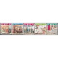 San Marino 1991 Michel 1467 - 1471 Neuf ** Cote...