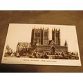 WHS Real photographic Postcard - Lincoln Cathed...