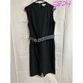 Calvin Klein Women's Black Sleeveless Sheath Dr...