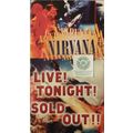 NIRVANA LIVE TONIGHT SOLD OUT VHS VIDEOTAPE 15 ...
