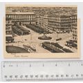 1943 postcard Piazza Municipio, Naples, Italy