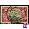 Southern Rhodesia 1937 SG36 1d Olive & Rose-Car...