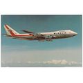 Wardair Boeing B747 Aircraft Postcard (A11607)