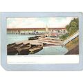 MA Springfield Covered Bridge Postcard Shipping...