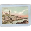 ME West Quoddy Head Lighthouse Postcard West Qu...