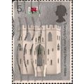 GB, Eagle Tower, Caernarvon Castle, silver 1969...