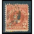 Used J81 2c Postage Due Average Plus WA1331
