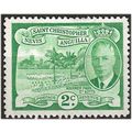 St Kitts Nevis 1952 SG95 2c Green Mounted Mint ..