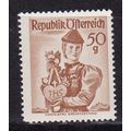 AUSTRIA 1948 COSTUMES 50g VALUE MINT SG1119