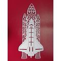 6 x Tattered Lace Die Cuts Space Shuttle