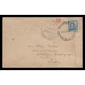 New Zealand Cover to India 1949 Parnell cancel