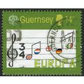 Guernsey 1985 Europa European Music Year 14p Mu...