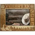 Prescott Arizona Laser Engraved Wood Picture Fr...