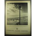 1953 Corning Glass Center Advertisement