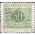 STAMP CZECHOSLOVAKIA SGD861 1954 50h Postage Du...