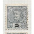 PORTUGAL EARLY CLASSIC 1895 KING CARLOS BLACK F...