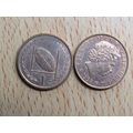 Isle of Man 1998 Rugby 1p Coin