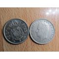 Spain 1982 Juan Carlos 50 Peseta Coin