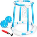 Sloosh Pool Basketball Hoop Set, Floating Baske...