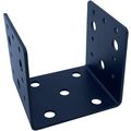 4 PCS Heavy Duty Steel Half Post Base Fit 4X4 P...