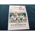 Barnsley v Bournemouth Football Programme Satur...