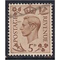 GB 1938 KGV1 5d Brown used stamp SG 469.( 930 )