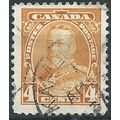 Canada 1935 SG344 4c Yellow Fine Used .. ..