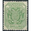 Transvaal 1895 SG211 1/- Yellow-Green Mounted M...