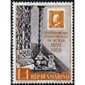 San Marino, 1959, 1l Stamps of Sicily, SG 585 (...