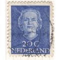 Netherlands 1949 - SG689 - 20c blue - Queen Jul...