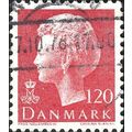 DENMARK, Queen Margrethe II, red 1977, 120ore, #4