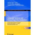 Communications in Computer and Information Science: Computer Science and Educati