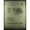 1954 State Express 555 Cigarettes Ad - State Ex...