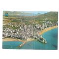 AIRIAL VIEW, BENIDORM, SPAIN.. used vintage pos...