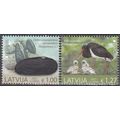 Latvija 2021 Europa CEPT Animaux en péril Neuf **
