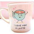 I Love You a Latte Mug Ceramic 8.5 CM - Comes B...