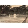 Congo Belge Antique Belgium Tennis Courts Old P...