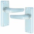 INTERIOR STRAIGHT LATCH DOOR HANDLES Pair Inter...