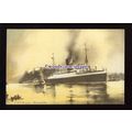 LS1290 - Cunard Liner - Antonia - artist postcard