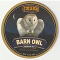 BEER MAT - COTLEIGH BREWERY - BARN OWL PREMIUM ...