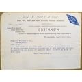 1893 Wm. H. Horn & Bro., Trusses - Original cus...