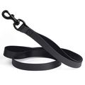 Dog Pet Waterproof Multi-Handle Leash Black W 3...