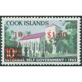Cook Islands 1967 $1 & 10s on 10d London Missio...
