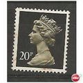 X960 20p Brownish Black.Photo Harrison.On Phs p...