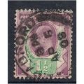 GB 1901 - 13 KEV11 1 1/2d Purple & Green Used w...