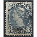 Canada 1893 SG118 8c Bluish Slate Fine Used .. .