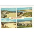 Cornwall PERRANPORTH Multi-View Postcard by Jar...