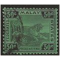 Federated Malay States 1931 SG75 50c Black/Gree...